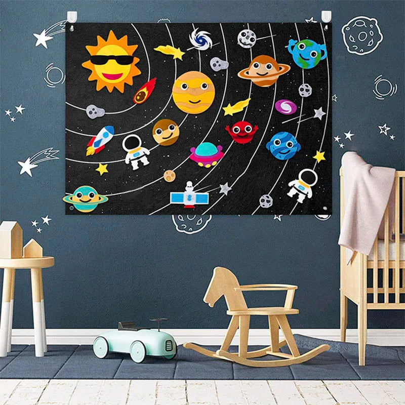 Farm Animals Felt Story Board for Kids Learning & Storytelling