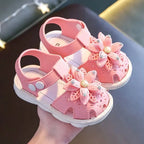 Baby Girl Bow Beach Sandals Soft Non Slip Summer Shoes