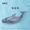 12 Styles Simulated Marine Sea Life Whale Shark Model Ocean Animals Dolphin Creative Home Decor Toys For Children Christmas Gift