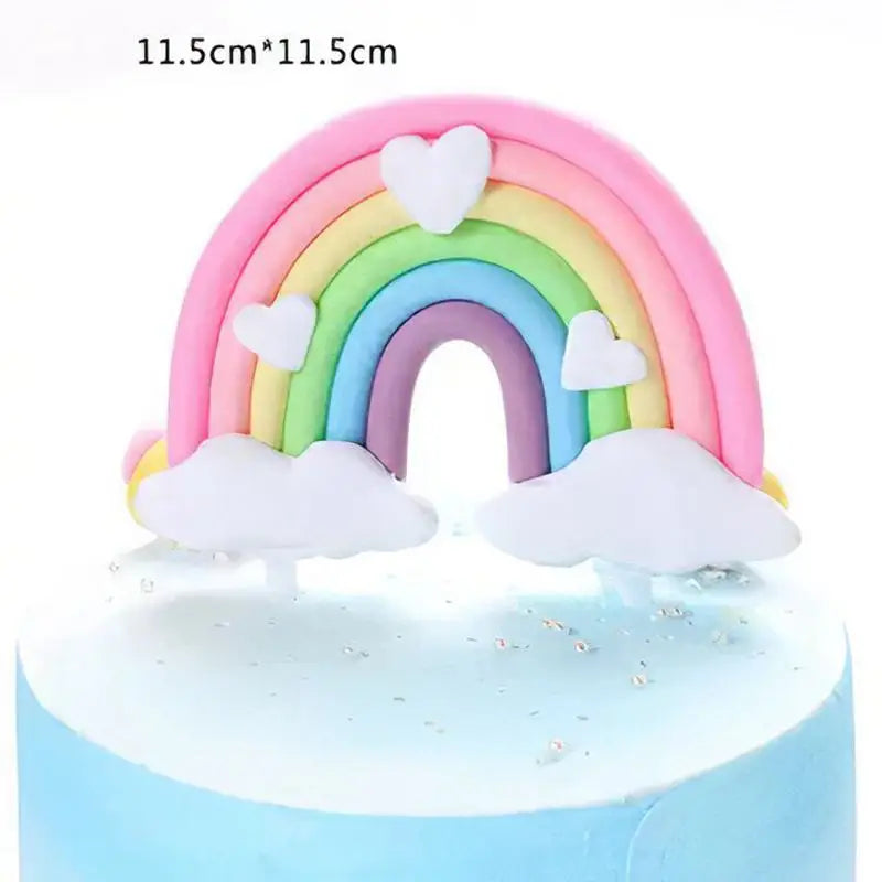 Rainbow Unicorn Cake Decoration Birthday Unicorn Gifts Children Kids Baby Shower Birthday Party Girl 16th 18th Cake Decorating