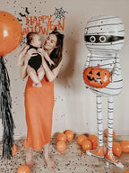 1pc Halloween Mummy balloon, Mummy Pumpkin ForHalloween Decorations, Trick or Treat Party Decoration Supplies, Party Decorations