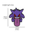 Gengar Cartoon Brooches Anime Enamel Lapel Pins for Backpack Accessories Fans Collection Brooches Jewelry Gift