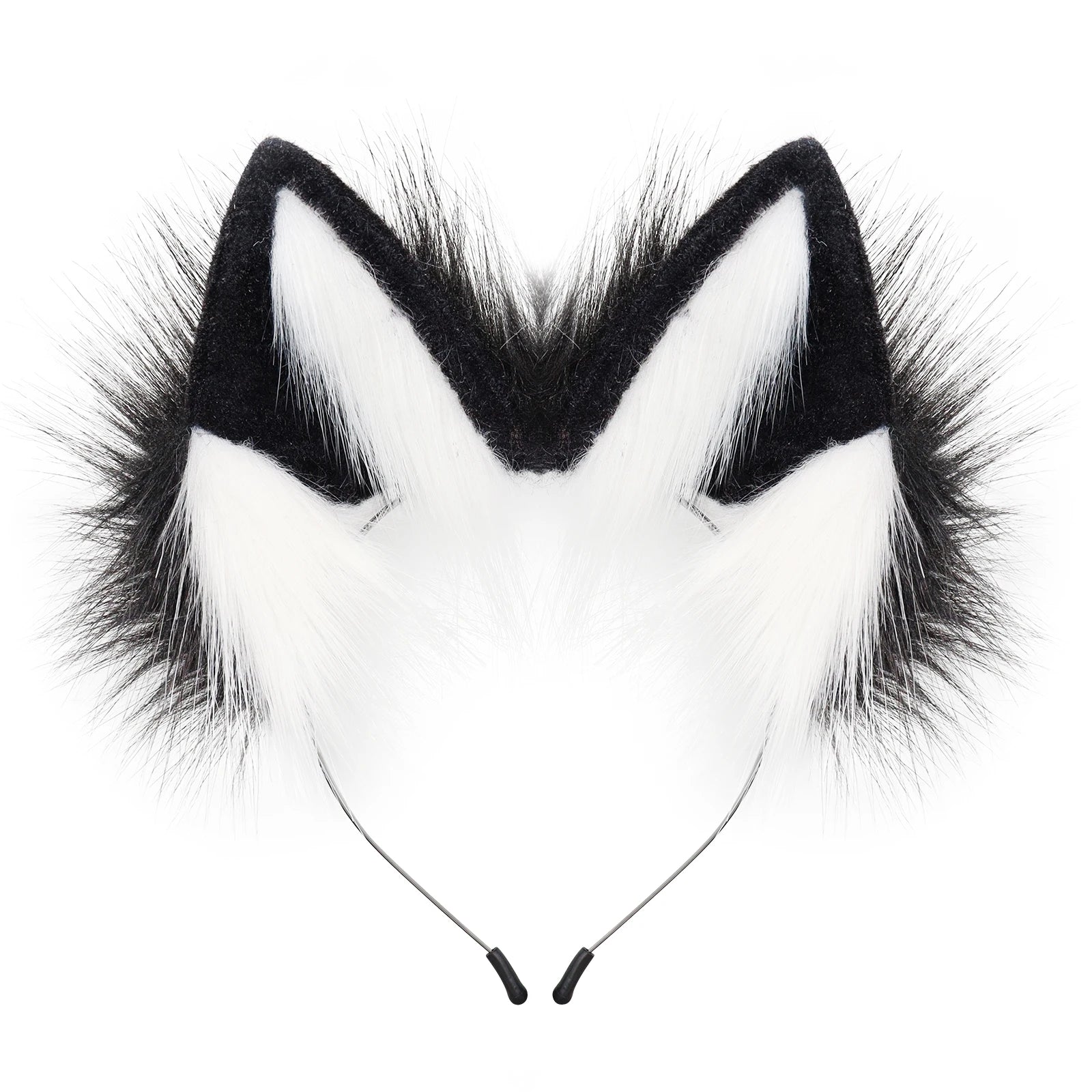 Cat Fox Faux Fur Ears Headband Animal Wolf Dog Furry Headwear Cosplay Party Hair Hoop