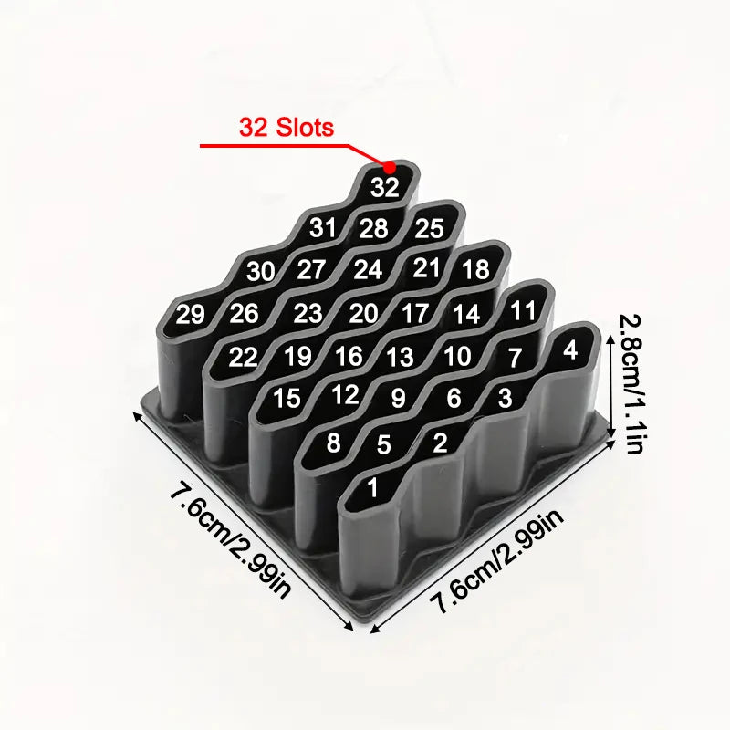 Multi Purpose Pen Holder with Desktop Storage Compartments