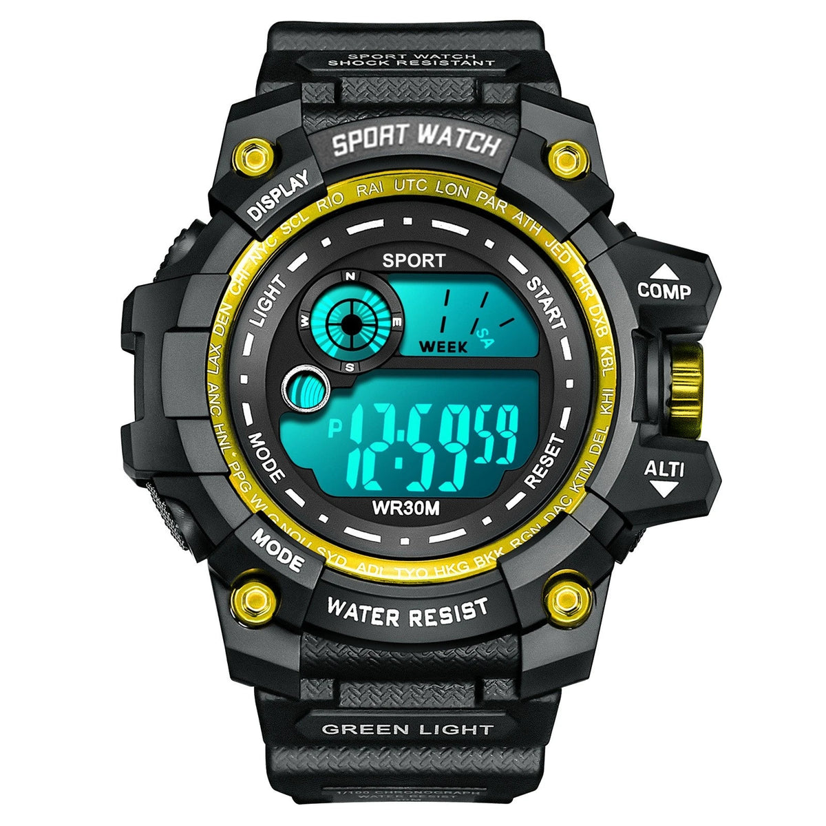 Digital Sports Watch for Kids – Unisex Electronic Wristwatch