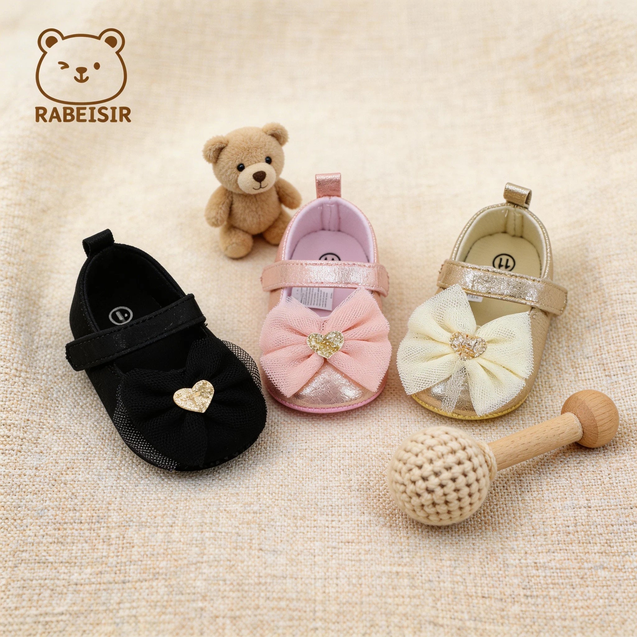 Baby First Step Shoes Breathable Non Slip Toddler Princess Lace