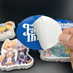 100pcs Custom Stickers Labels With Logo NameText Waterproof glossy film Die Cut Vinyl Personalized For Business logo