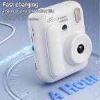Kids Instant Camera Color Printing Camera 32GB 1080P Thermal Print Toys Camera Print Photo Video Games Music Children Gift