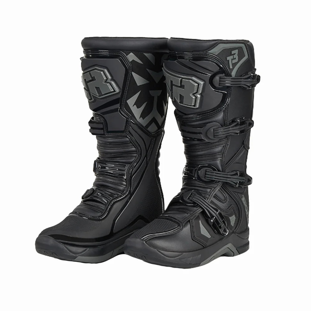 Professional Motorcycle Boots Men Motocross Off Road Racing Boots Wear Resistant Botas Moto Anti-slip Motorcyclist Shoes