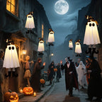 1/2/3pcs Halloween LED Light Up Witch Ghost for Halloween Party Home Indoor Outdoor Yard Decoration Scary Hanging Ornaments Gift