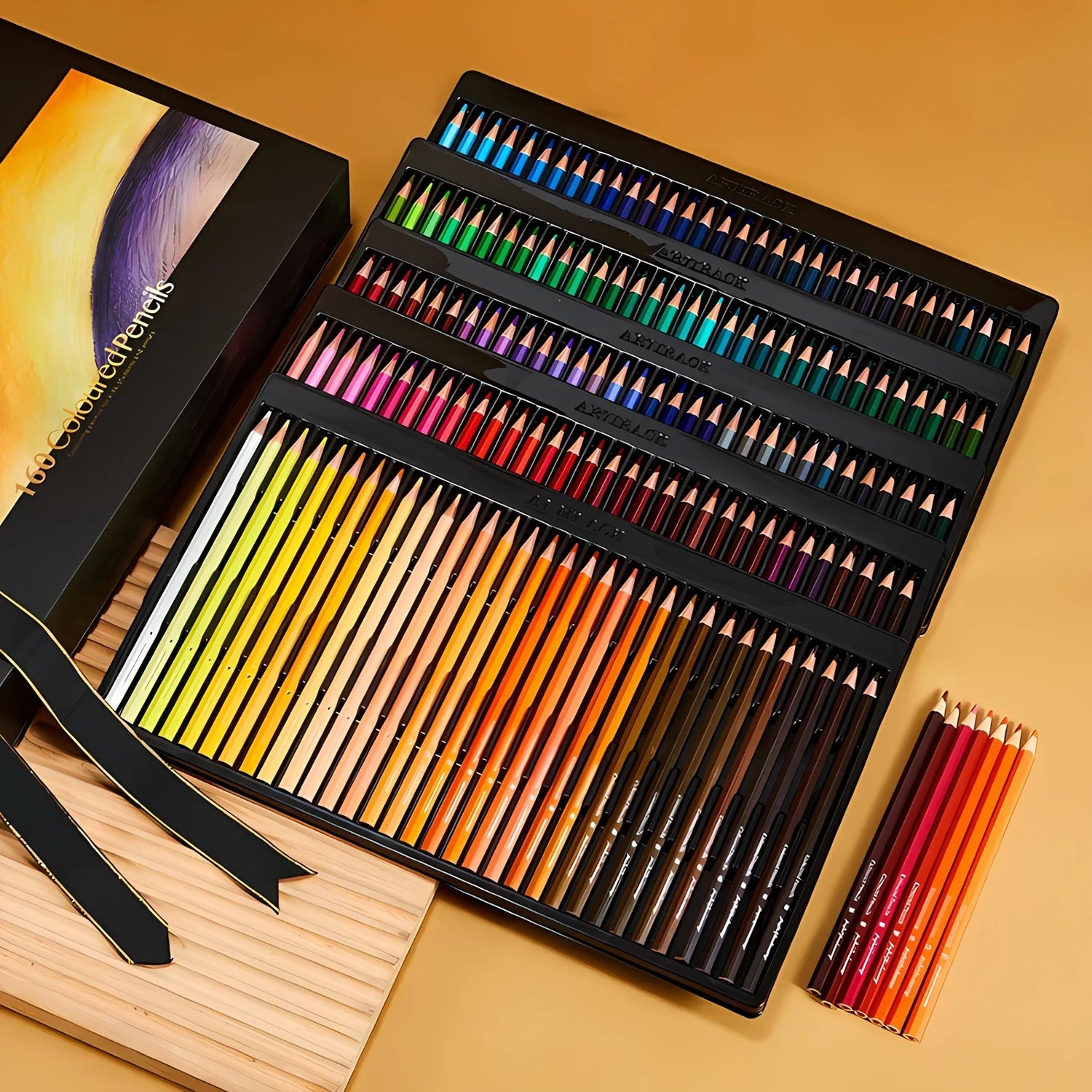 12 Color Oily Colored Pencils Set for Drawing and Sketching