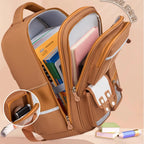 Capybara Children School Bags For Boys Girls Kids Alleviate Burden Protecting Spine Widen Straps School Backpack School Book Bag