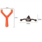 Set of 12 Fun Colorful Shooting Fake Poop Toys For Kids Birthday Party Favor Bag Piñata Filler Boys Girls Party Gifts Supplies