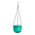 Transparent Hanging Basket Flower Pot for Lazy PeopleinsWind Self-priming Hydroponic Resin Large Diameter Fall-resistant Sunproo