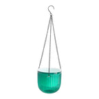 Transparent Hanging Basket Flower Pot for Lazy PeopleinsWind Self-priming Hydroponic Resin Large Diameter Fall-resistant Sunproo