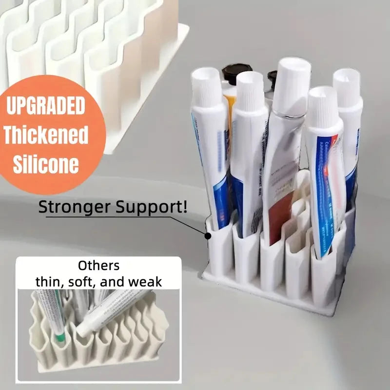 Multi Purpose Pen Holder with Desktop Storage Compartments