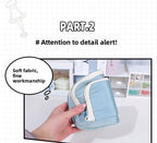 Large Capacity Simple and Versatile Japanese Pencil Case Stationery Box for Female Primary School Students, Junior High School S