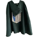 Anime Attack Cloak Shingeki No Kyojin Scouting Legion Cosplay Costume Cos Green Cape Mens Clothes Cosplay Costume Women