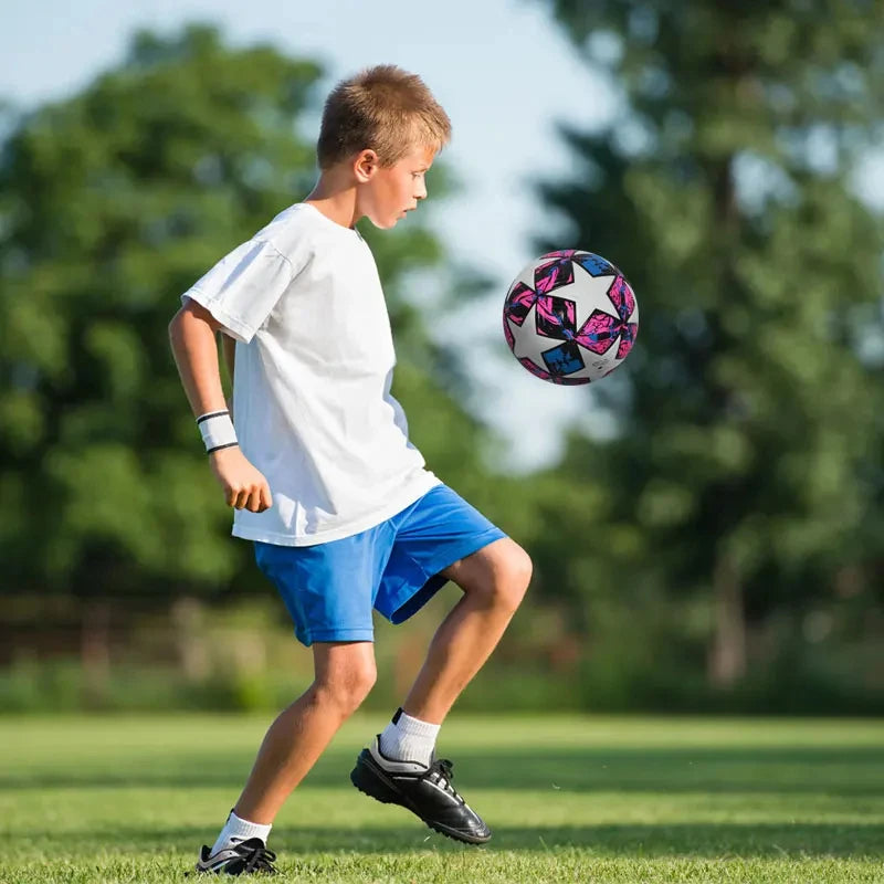 Standard Seamless Soccer Ball High Quality PU Material Size 4 5 Professional Outdoor Sports Match Training Football