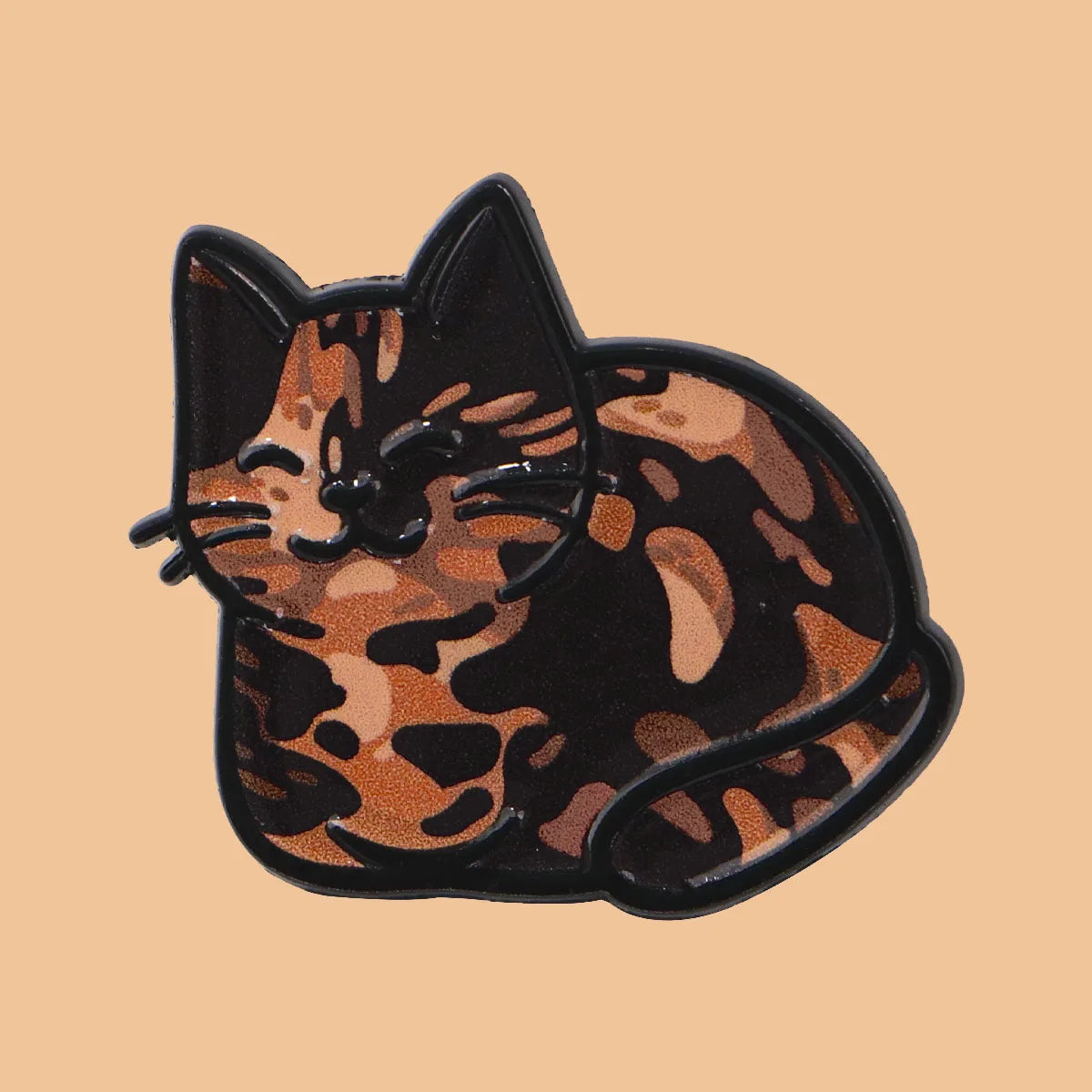 Cute Black Cats Enamel Pin Cartoon Anime Brooch Lapel Pins Badge on Backpack Clothing Accessories Fashion Jewelry Friends Gifts