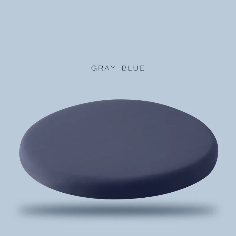 Inyahome Comfortable Memory Foam Seat Cushion Padded Anti-Slip Soft Round Stool Cushion Chair Pad for Home Kitchen Car & Office