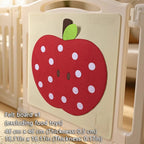 Baby Felt Board Play Food Toys Wall Sticker Fruits Vegetables Pretend Play Kitchen Games Fine Motor Skills Early Educational Toy