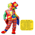 Children's Joker Costumes - Carnival Joker Jumpsuit Halloween Party, Circus Performance Costumes,