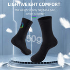 WEST BIKING Professional Cycling Breathable Socks Bicycle Racing Compression Socks Men Soccer Basketball Sports Reflective Socks