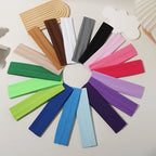 10PCS Women'S Elastic Headbands, Made of Woven Polyester, Non-Slip, Sweat-Absorbing, Suitable for Yoga, Running, And Sports