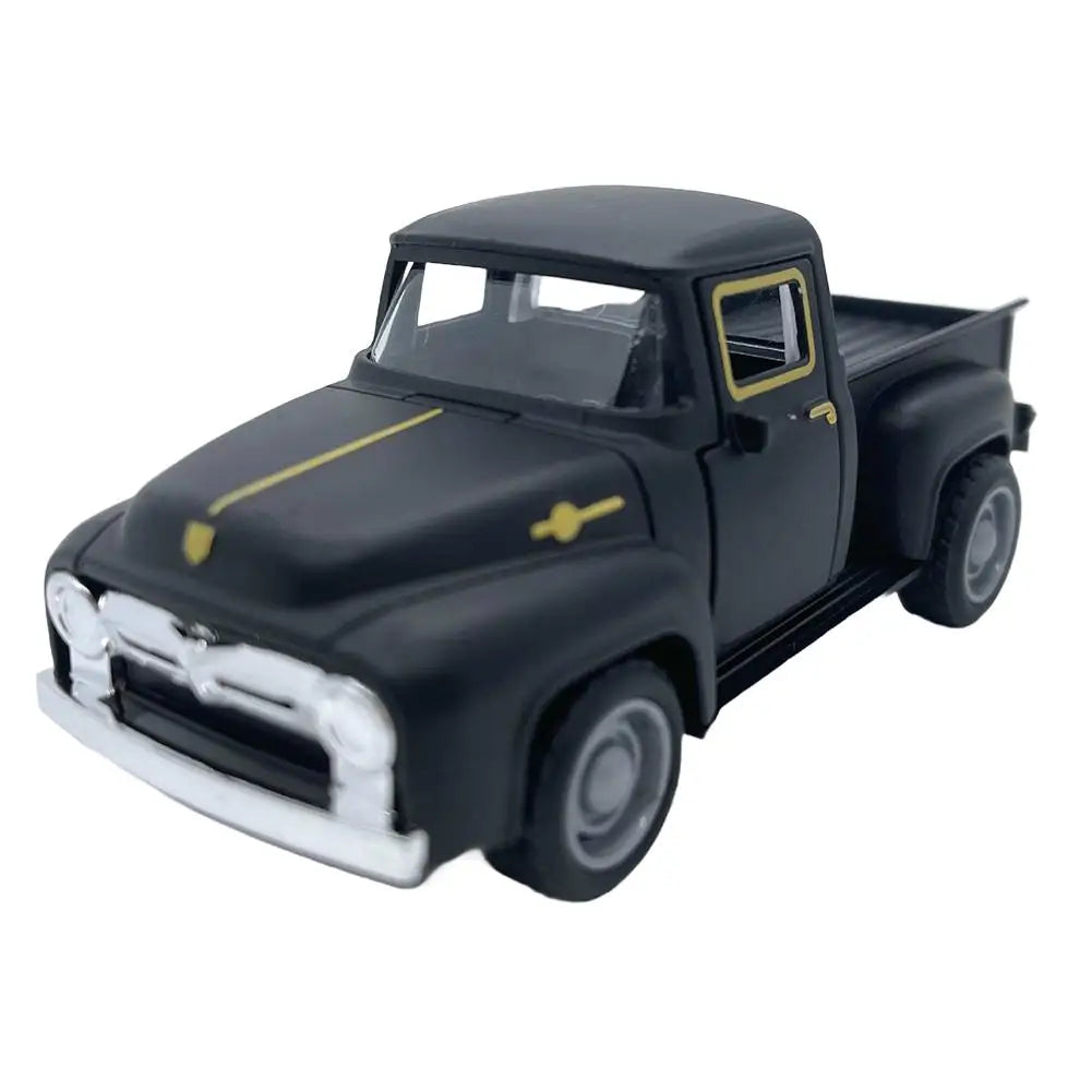 1:32 Red Vintage Metal Truck Pull Back Model Toy