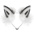 Animal Faux Fur Fox Wolf Ear Headband Furry Handmade Hairband Headwear Costume Cosplay Accessories
