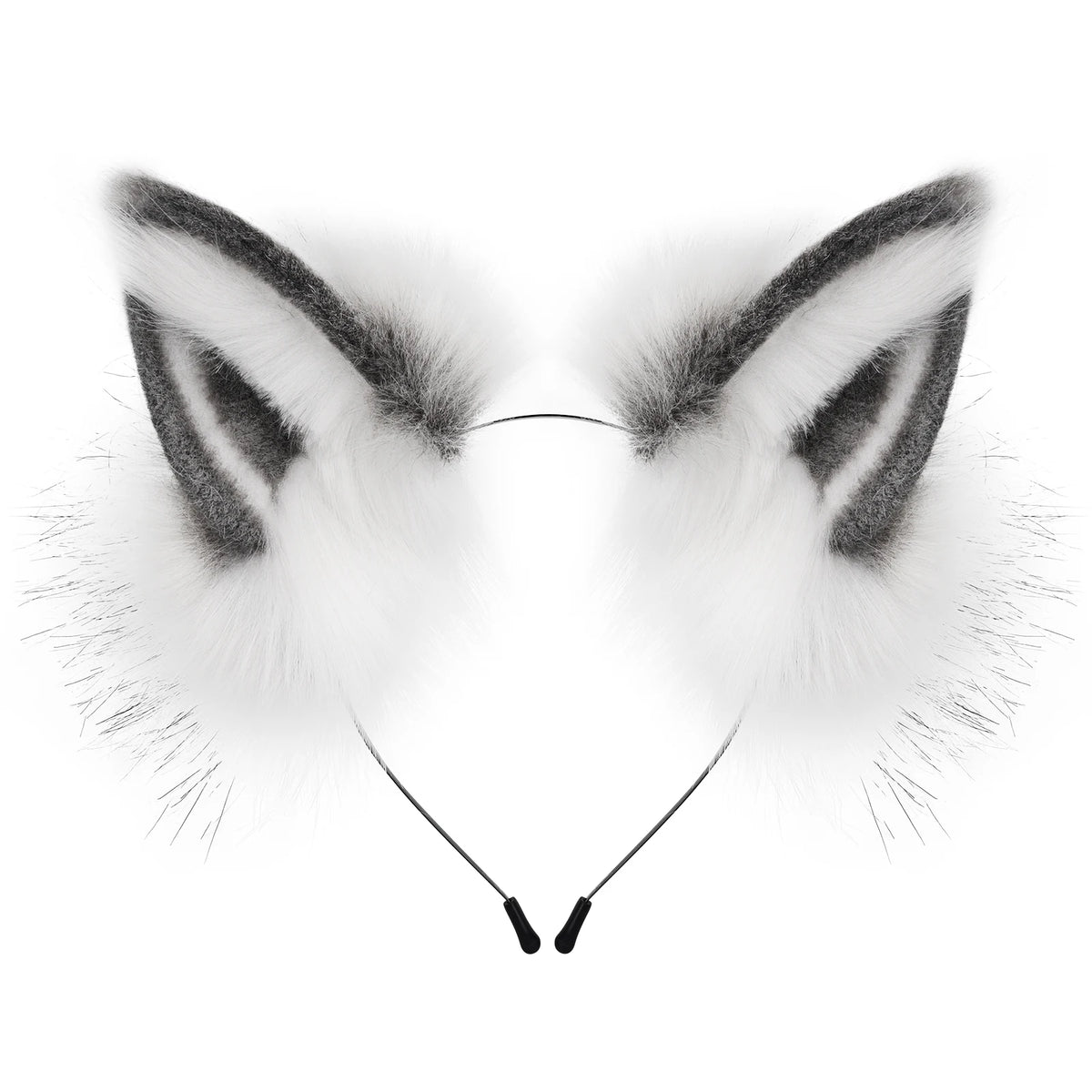 Animal Faux Fur Fox Wolf Ear Headband Furry Handmade Hairband Headwear Costume Cosplay Accessories
