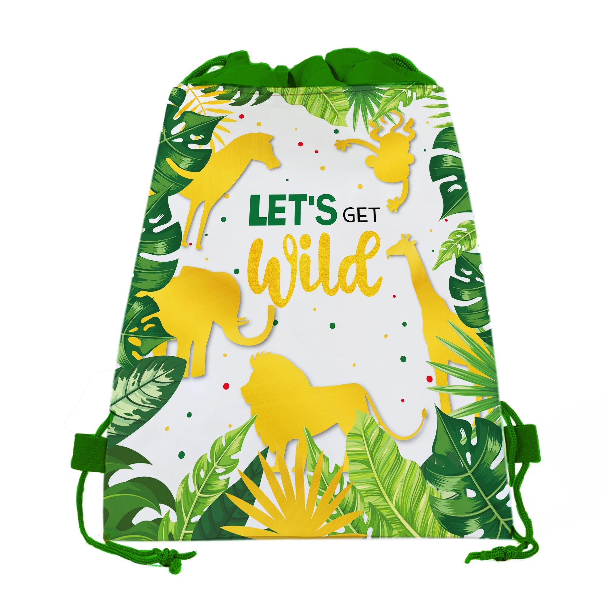 1pc Non Woven Drawstring Bag Birthday Party Gift Bag for Boys Girls Shoulder Storage Bag Multiple Themed Parties to Choose from