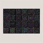 30 Sheets 3D Glow in The Dark Neon Nail Stickers - Glittery Glossy Self-Adhesive Nail Art Decorations with Butterfly, Love Heart