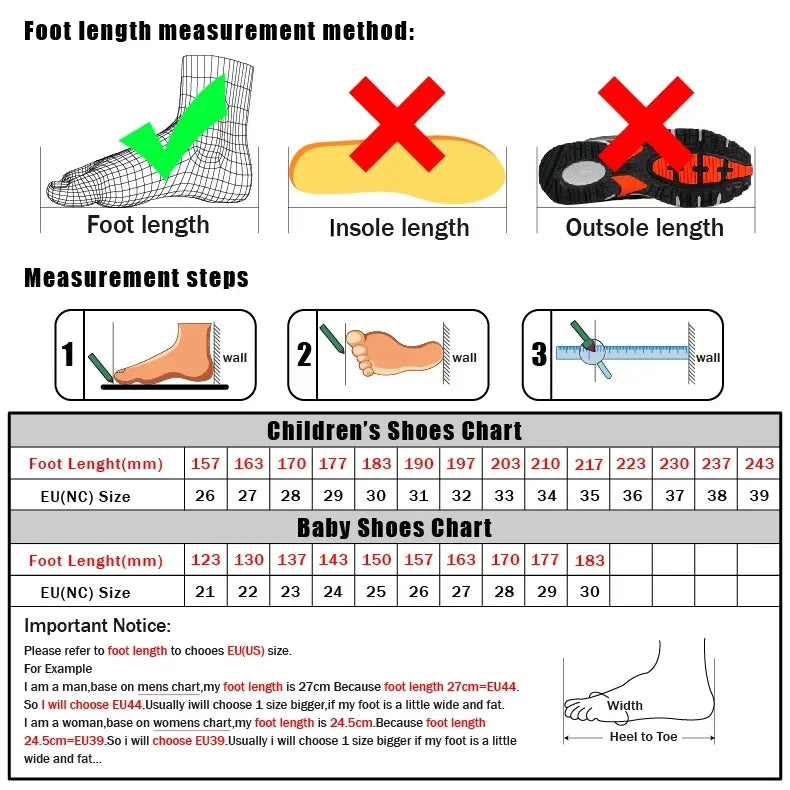 Kids Closed Toe Mesh Sandals Lightweight Beach Shoes for Children