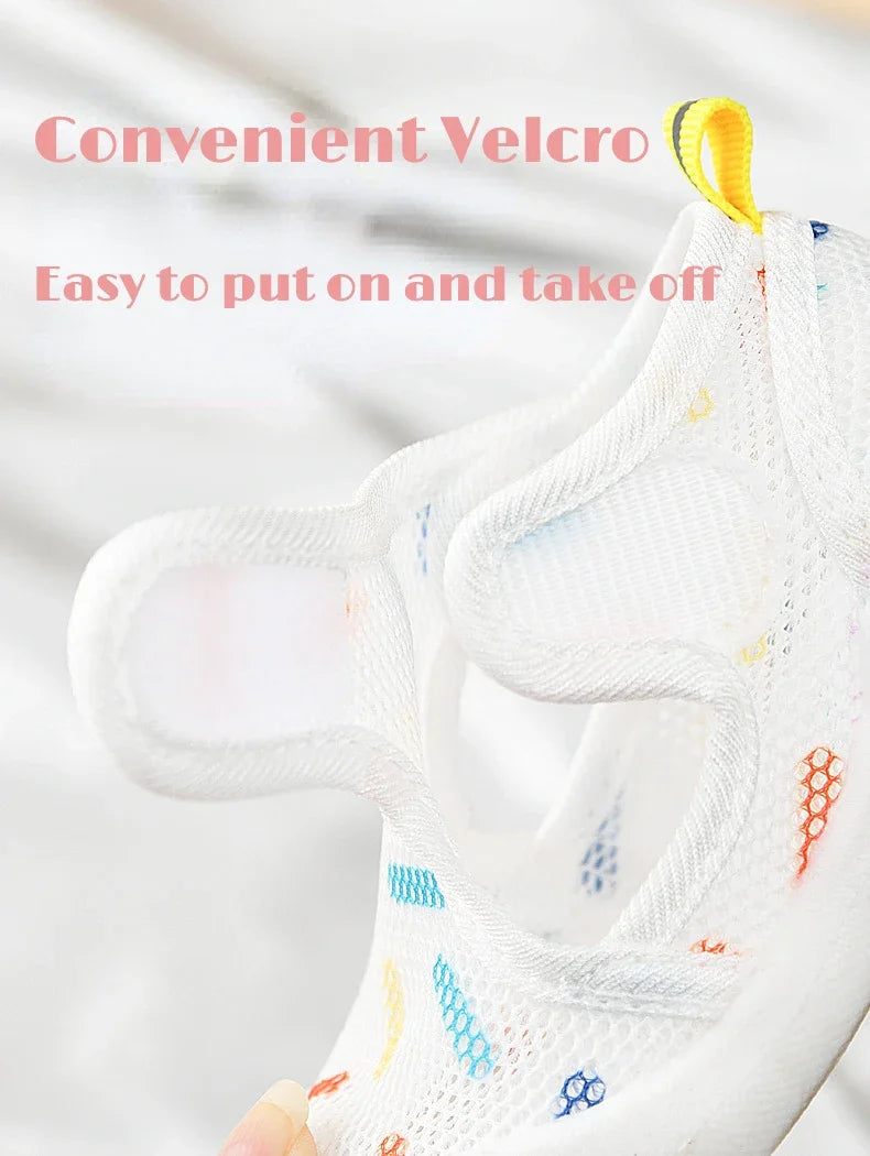 Kids Air Mesh Sandals Lightweight First Walker Shoes for Toddlers
