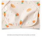 1PC Child Feeding Bib Waterproof Long Sleeve Apron Rice Pocket Feeding Blouse Toddler Bibs Children's Summer Thin Feeding Smock