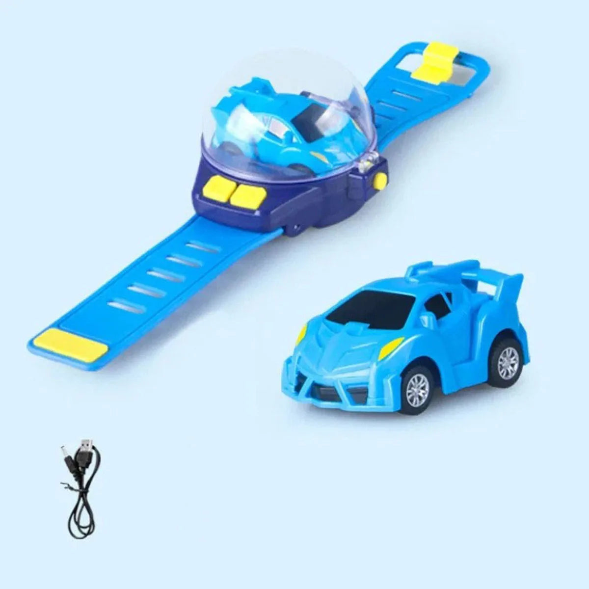 Mini Remote Control Car Watch Toy – 2.4GHz USB Charging RC Car