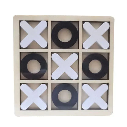 Montessori Wooden Mini Chess Board Game Educational Toy
