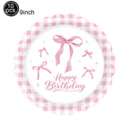 Pink Bow Cupcake Liners Coquette Bow Cupcake Wrappers Baking Cups for Baby Shower Wedding Bridal Showers Birthday Party Decors