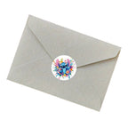 500pcs Disney Mix Anime Stickers Roll Cute Princess Mickey Mouse Sealing Label Decoration Decals Children Party Sticker Toy Gift