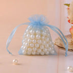 Colorful Organza Gift Bags for Jewelry and Party Decor