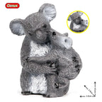 Oenux Classic Australian Wild Animals Kangaroos Koala Platypus Tasmanian Devil Echidna Cassowary Model Figurine Toy Kid Gift