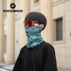 ROCKBROS Cycling Face Mask Sun Protection Hooded Scarfs Summter Breathable Bike Headband Motorcycle MTB Road Bicycle Headscarf