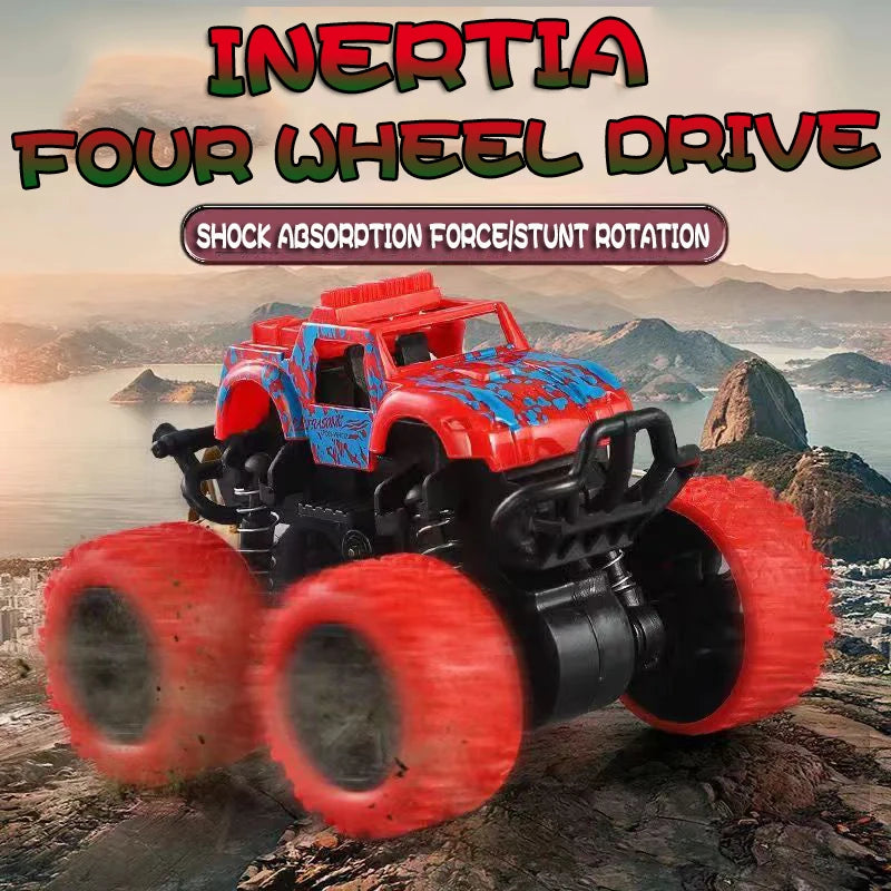 Inertial Off-Road Climbing Car Toy 360° Rotation 4WD