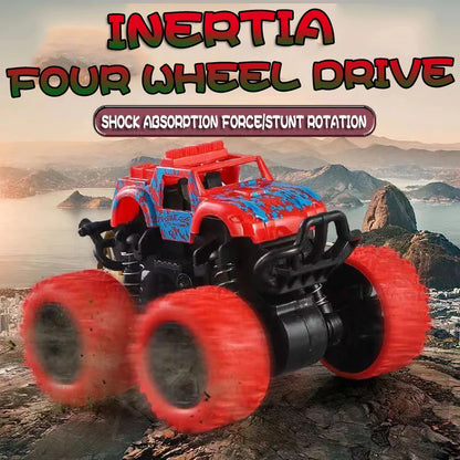 Inertial Off-Road Climbing Car Toy 360° Rotation 4WD