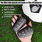 Loogdeel Mini Shin Pads Wear-resistant Shock Absorbing Soccer Leg Protector Football Training Shin Guards Soccer Training
