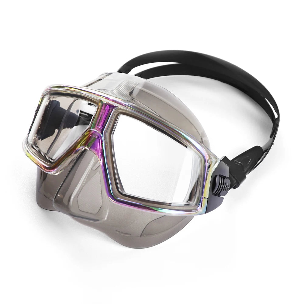 Professional Adult Scuba Diving Mask Set – HD Anti-Fog Lens, UV Protection, Adjustable Snorkeling & Swimming Goggles for Divers