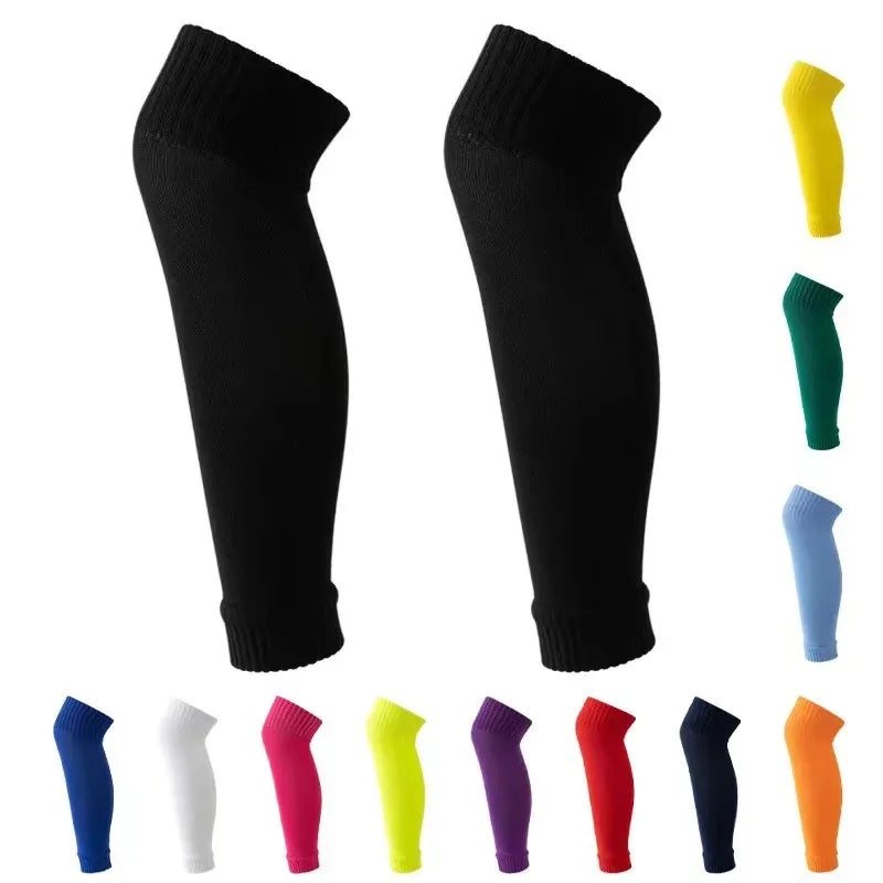 1Pair Compression Football Socks Cover, Compression Leg Warmers, Sweat Absorption Calf Socks Sports Legging & Soccer Equipment