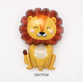 New Cartoon Animal Theme Foil Balloon Jungle Safari Forest Lion Rabbit Kids Birthday Decoration Supplies Elephant Giraffe Baloon